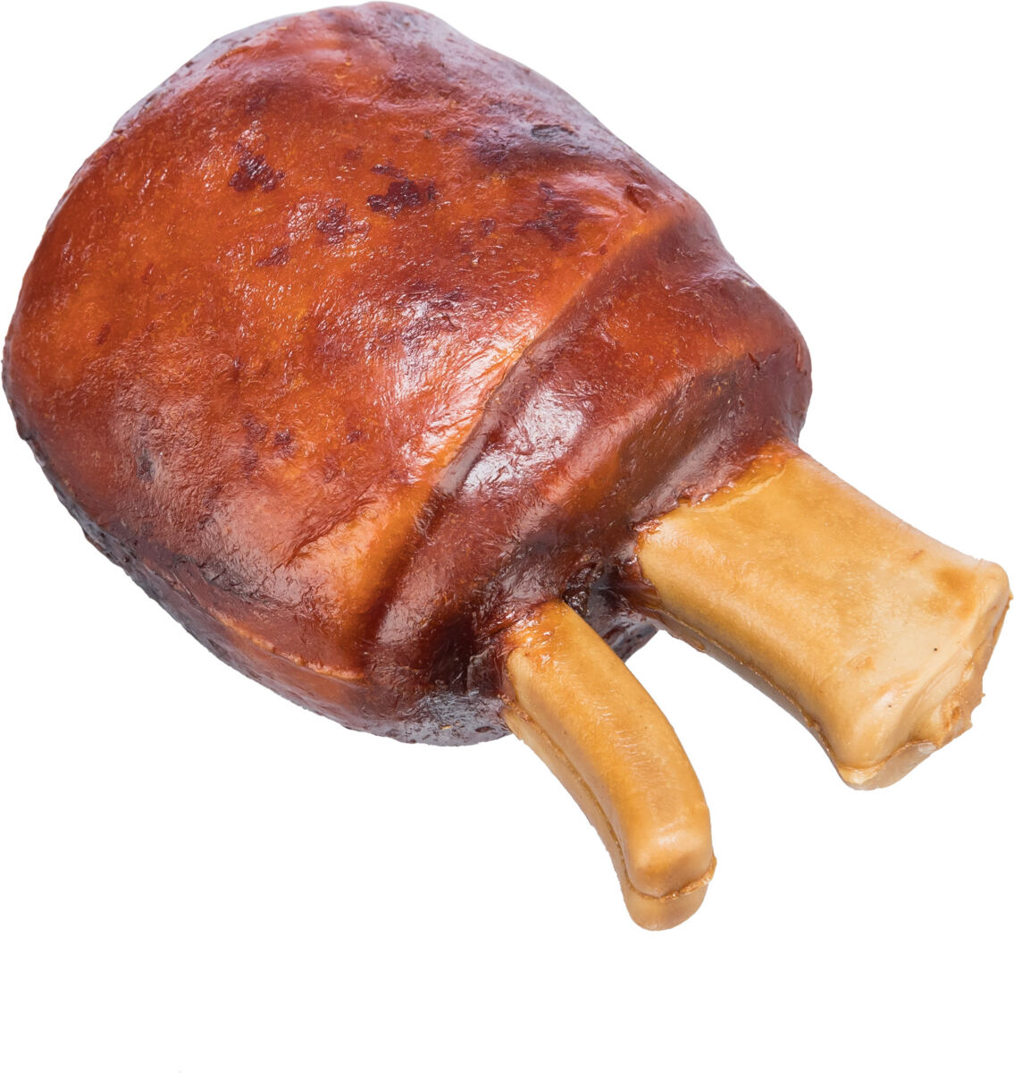 Hunde-Haxe, mit Huhn/Reis/Weizen, zuckerfrei (9x6cm), besonders leckerer Geruch! – Bild 4