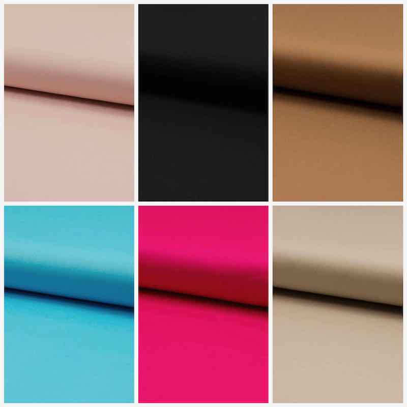 Baumwoll Stretch – unifarben – Bild 2