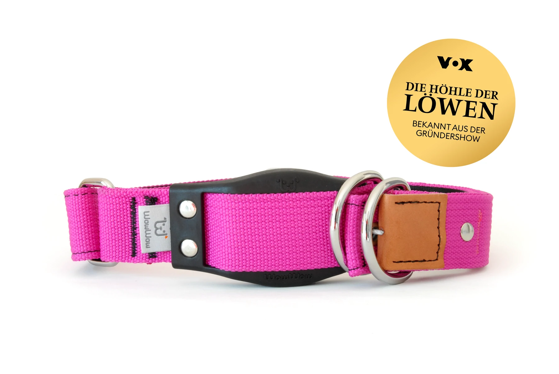 WowWow Halsband mit Leine (bekannt aus der Höhle der Löwen), S, pink Limited Edition