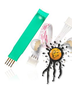 Pogo Pin Test Flash Programmier 4 Pin Adapter 2,54mm Pitch + JST-XH Kabel 20cm