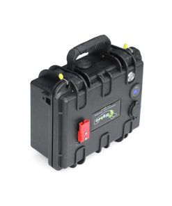 Rigbee Echolot-Koffer 12V 30Ah inklusive 5A Ladegerät