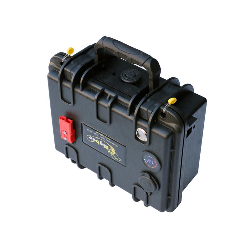 Rigbee Echolot-Koffer 12V 30Ah inklusive 5A Ladegerät – Bild 3