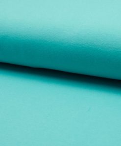 French Terry, helles Türkis – Sweatshirtstoff brushed