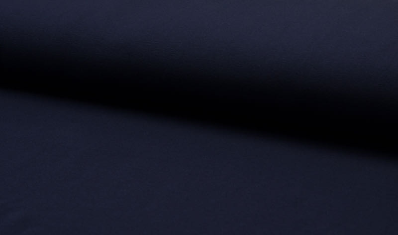 French Terry Stoff – Sommersweat, Marine – Bild 3