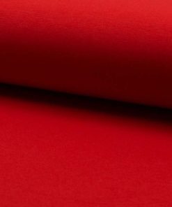 Jersey, unifarben Rot