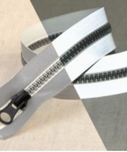 Reißverschluss, teilbarer Reißverschluss, reflektierend