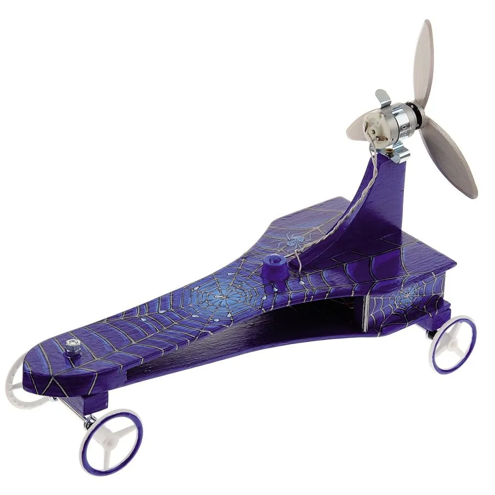 Renner mit Luftschraubenantrieb Bausatz f. Kinder Werkset Bastelset ab 10 Jahren – Bild 3