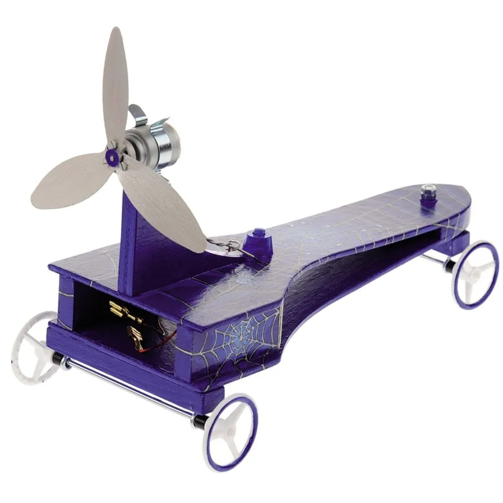 Renner mit Luftschraubenantrieb Bausatz f. Kinder Werkset Bastelset ab 10 Jahren