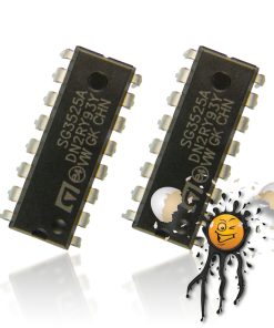 2 Stück / pcs. Fairchild / ONSemi KA3525A / SG3525A SMPS PWM Controller 430kHz 5V DIP-16 IC