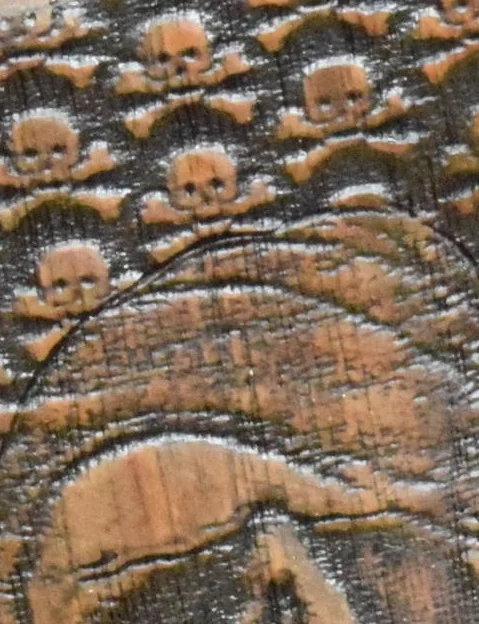 SIG, P 210, Ausführung 40, Skull, Nußbaum – Bild 5