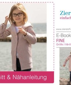 Legere Jacke, “Fine”, Gr. 110 – 152 [Digital]