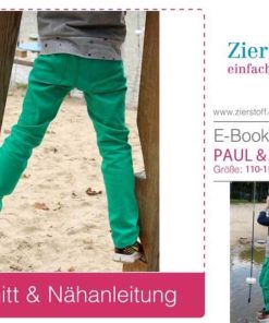 Hose “PAUL & PAULA”, Gr. 110 – 152 [Digital]