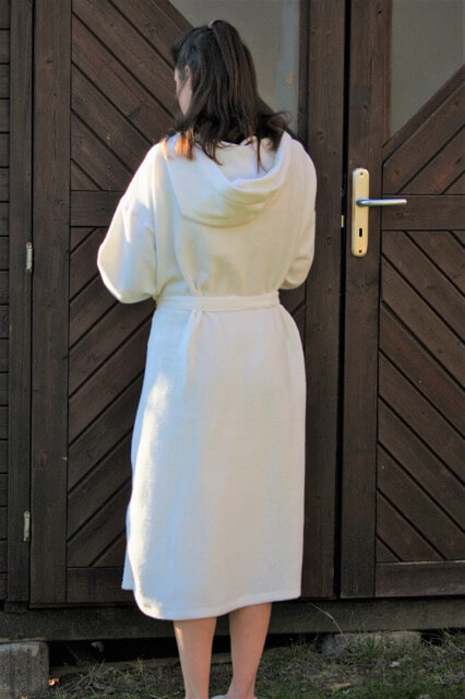 Bademantel “Frea”, Gr. XS – XXL – Bild 6