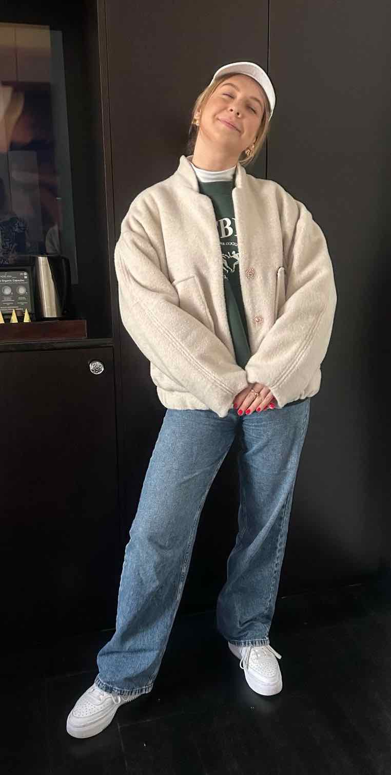 Teddystoff, weich und kuschelig – unifarben – Beige – Bild 4