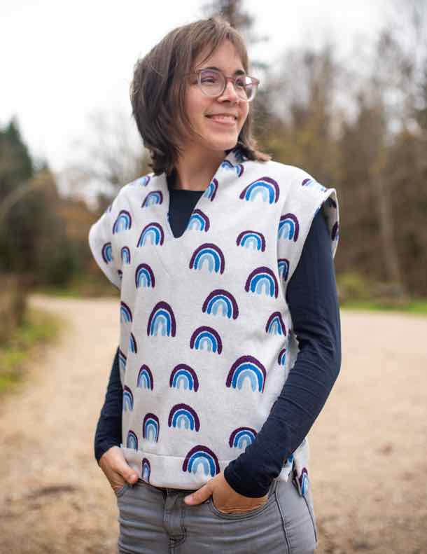 Shirt “DITTE”, Gr. 158 – Damengr. 46 – Bild 4