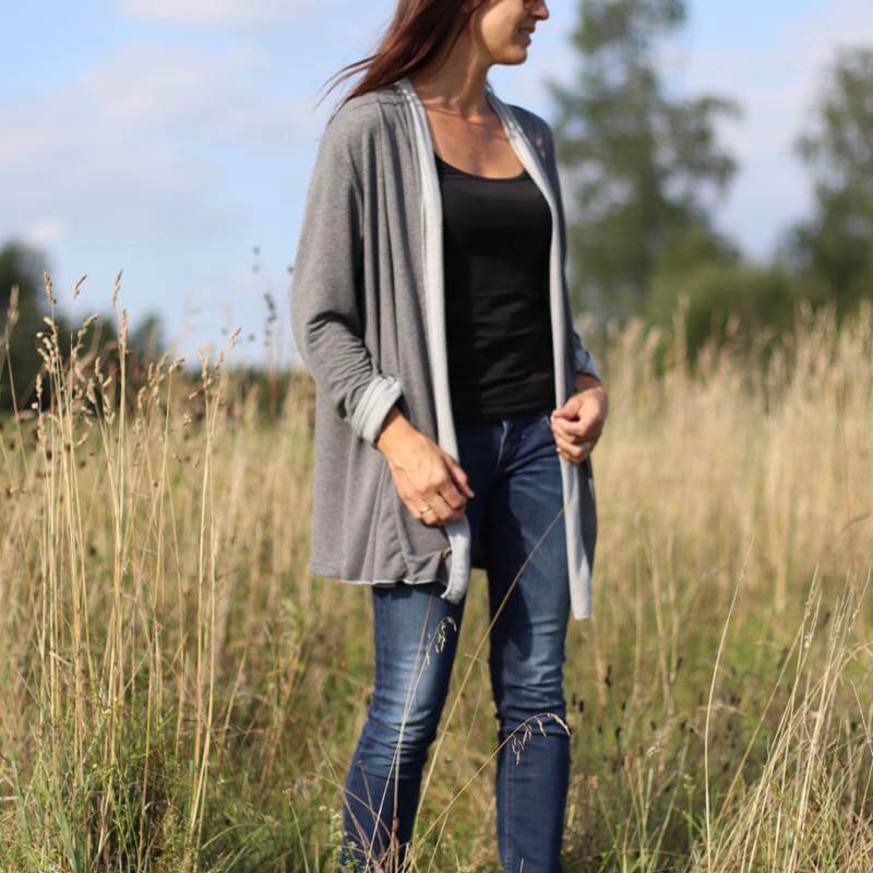 PAPIERSCHNITTMUSTER, legere Jacke “ESTHER”, Gr. 158 – Damengr. 46 – Bild 8