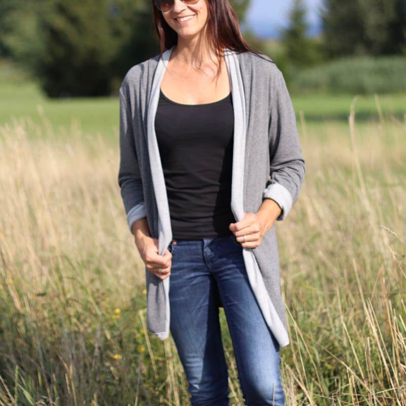 PAPIERSCHNITTMUSTER, legere Jacke “ESTHER”, Gr. 158 – Damengr. 46 – Bild 7