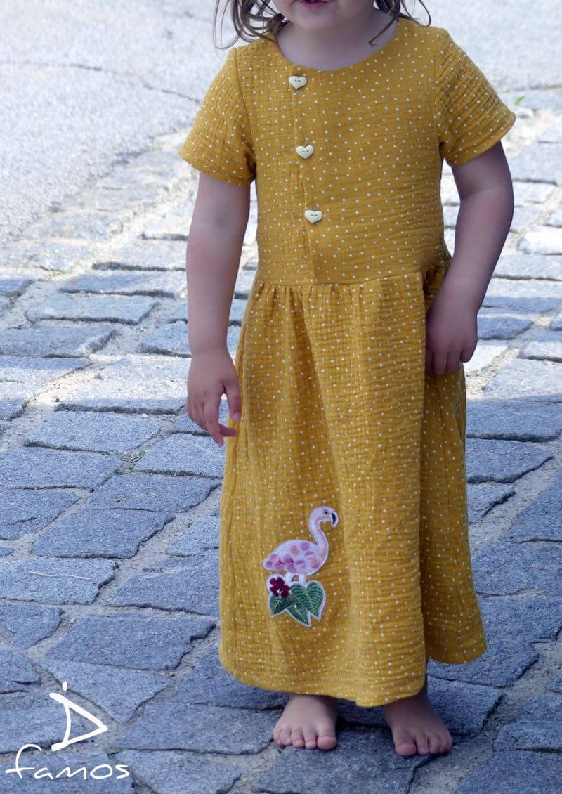 Gauze, Musselin Stoff – grüne Blätter auf Weiß / Eukalyptus – Bild 8