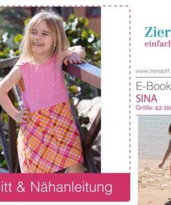 Kleid / Wendekleid “SINA”, Gr. 62 – 104 [Digital]