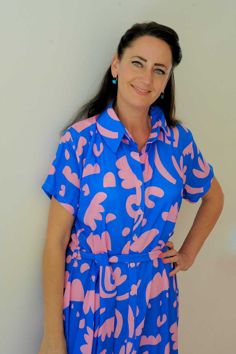 Baumwollstoff, geometrische Musterung diverse Farben – Bild 5