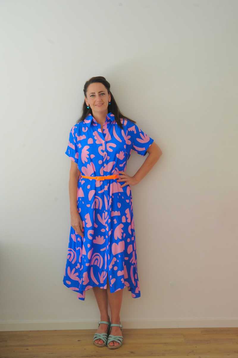 Baumwollstoff, geometrische Musterung diverse Farben – Bild 7