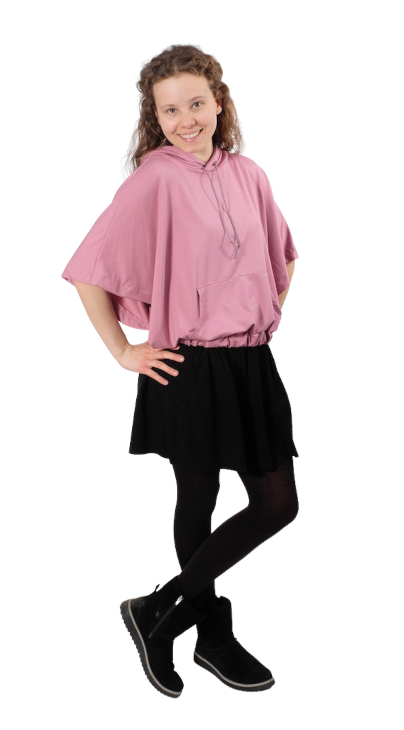 French Terry aus Bambus, unifarben Mintgrün – Bild 3