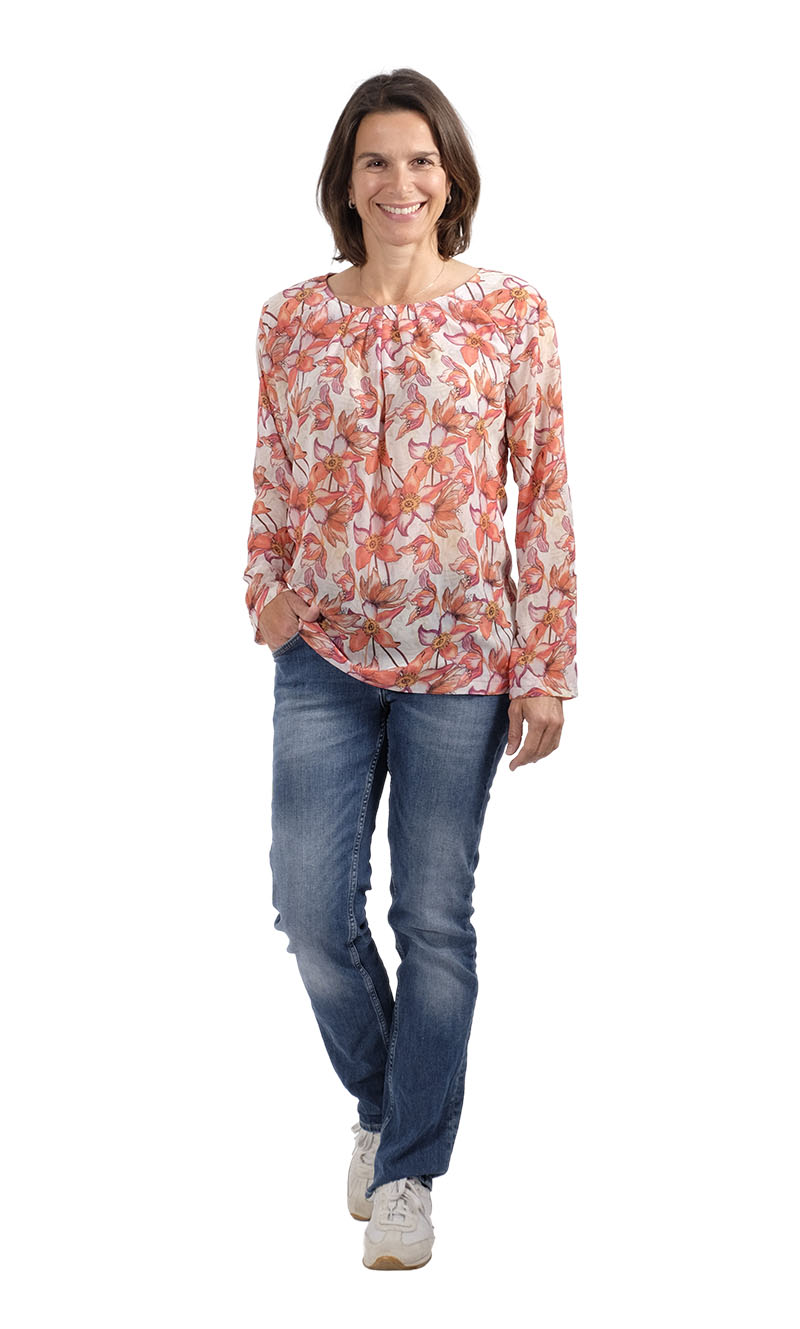 PAPIERSCHNITTMUSTER, Bluse / Tunika “PRISKA”, Gr. 158 – Damengr. 46 – Bild 3