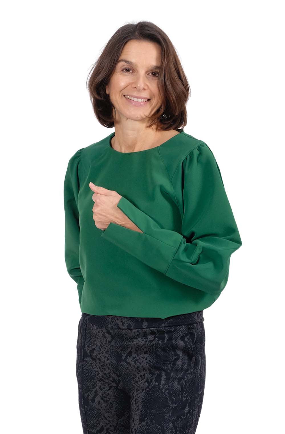 Unifarbenes Mischgewebe, dehnbar, knitterfrei, Kofferware – Bild 7