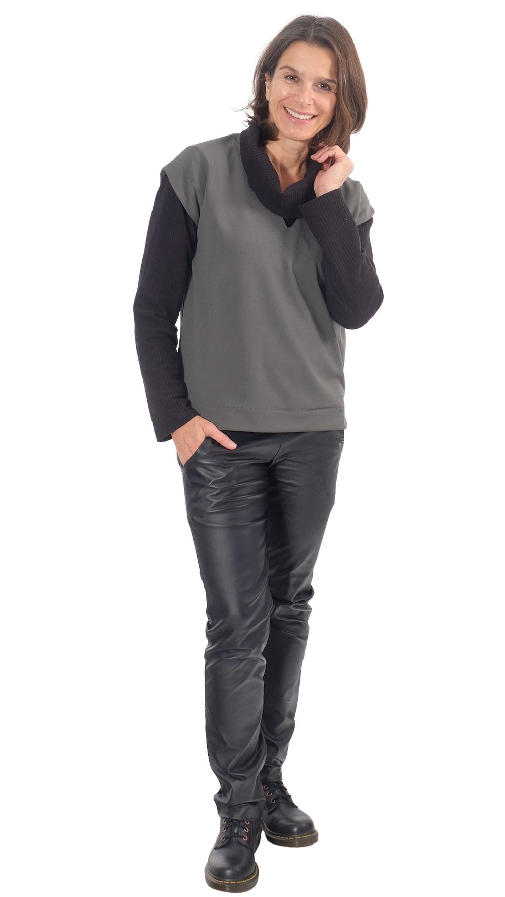 Shirt “DITTE”, Gr. 158 – Damengr. 46 – Bild 3