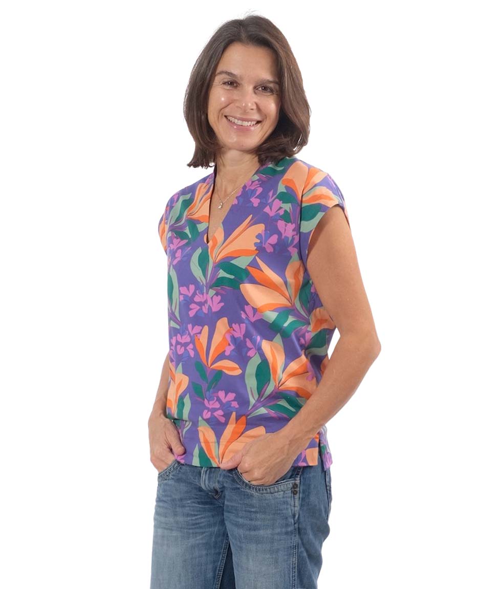 Shirt “DITTE”, Gr. 158 – Damengr. 46 – Bild 7