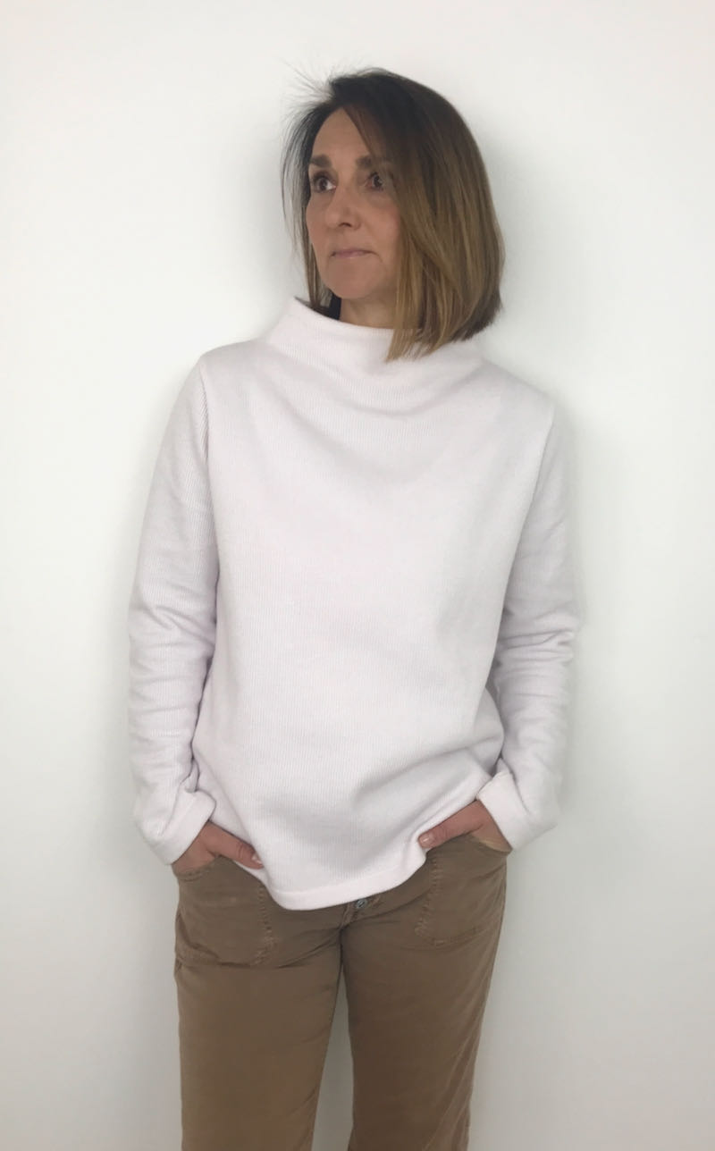 Strickstoff, Jersey, Rippenjersey in Mint – Bild 5