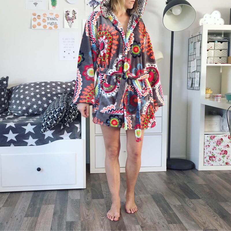 Bademantel “Frea”, Gr. XS – XXL – Bild 3