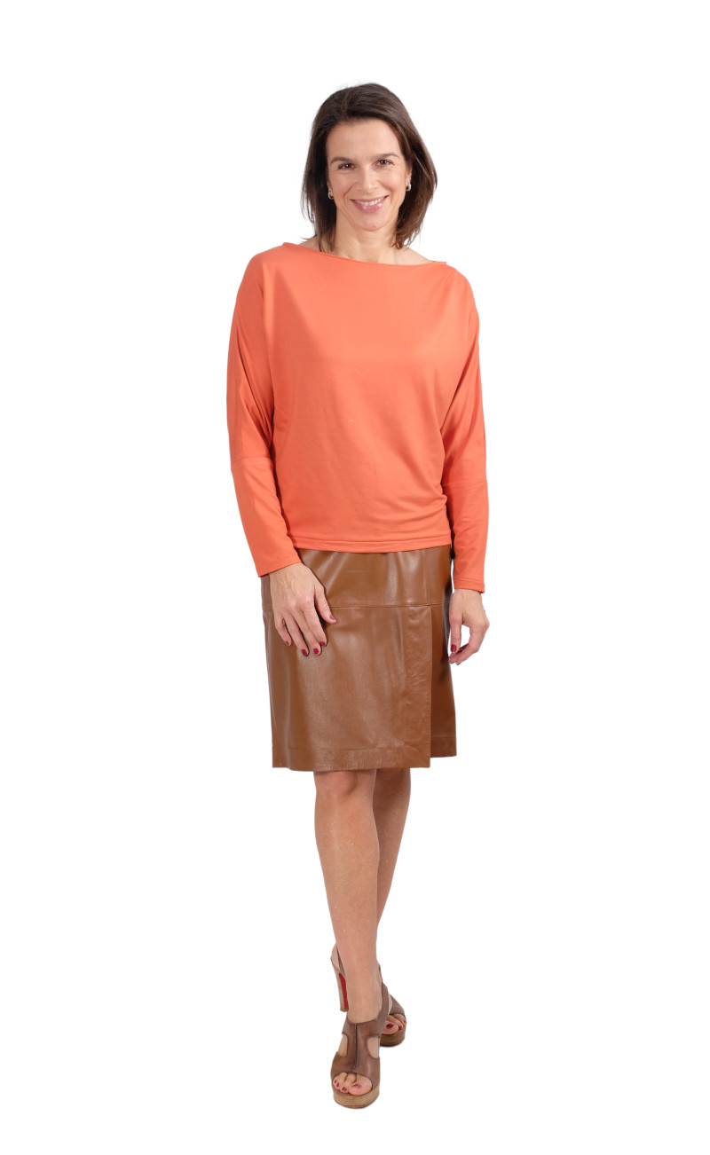 French Terry aus Bambus, unifarben Mintgrün – Bild 5