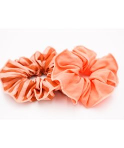 Grech & Co. – Scrunchies 2er Set, „Stripes Sunset + Tierra“