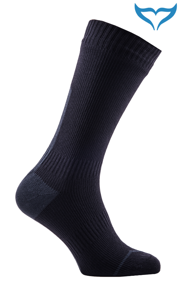 Sealskinz Road Thin Mid Socken wasserdicht Hydrostop Merino Wolle schwarz S – XL – Bild 3