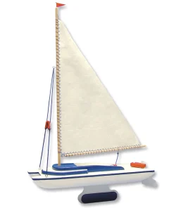 Segelboot Katamaran Boot Holz Bausatz Kinder Werkset Bastelset – ab 13 Jahren