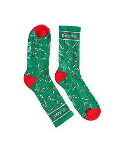 MDMD – Socken „DADDY CLAUS“, green