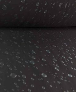 Softshell, Regentropfen auf Anthrazit