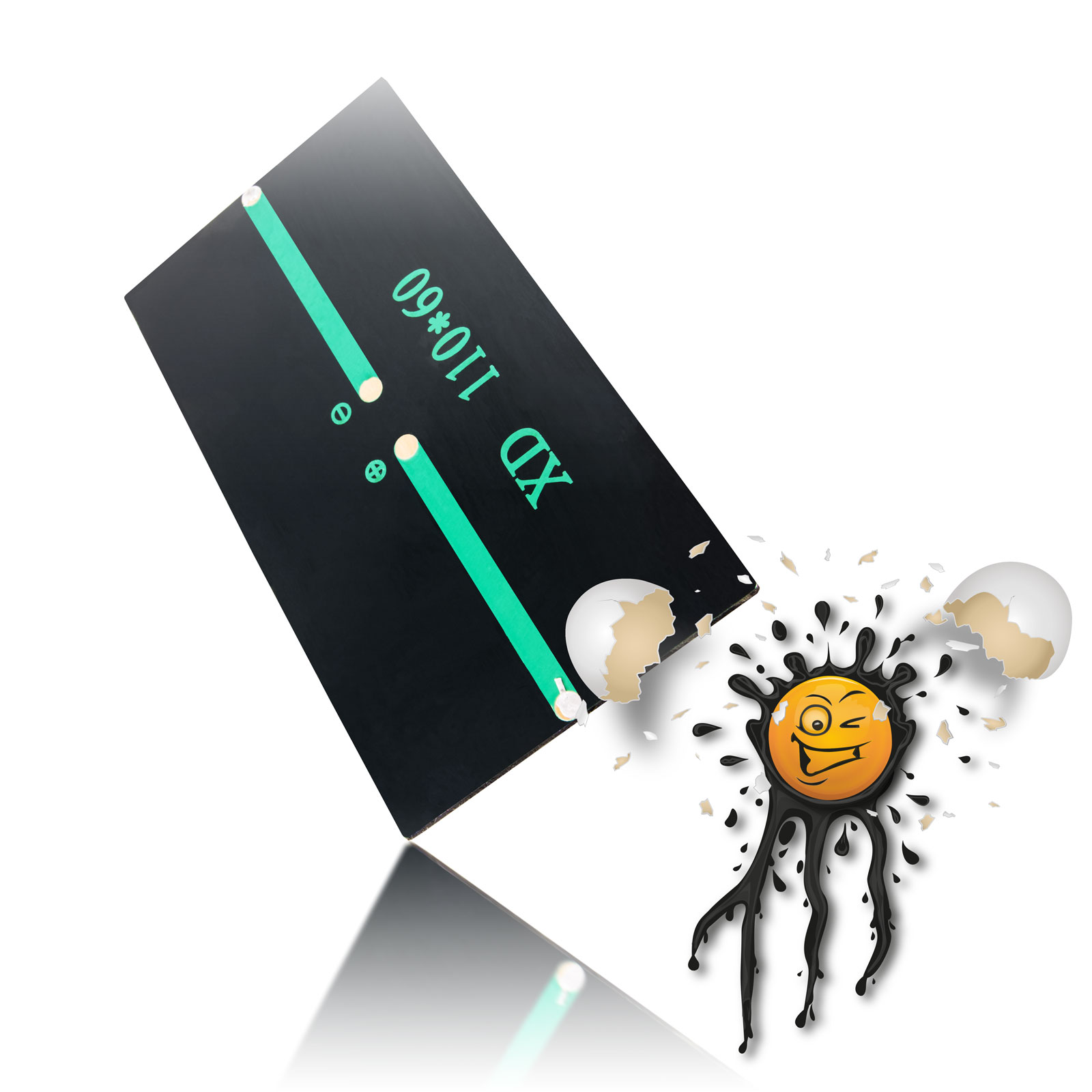 Arduino 6V Mini Solarzelle 110×60 mm – Bild 5