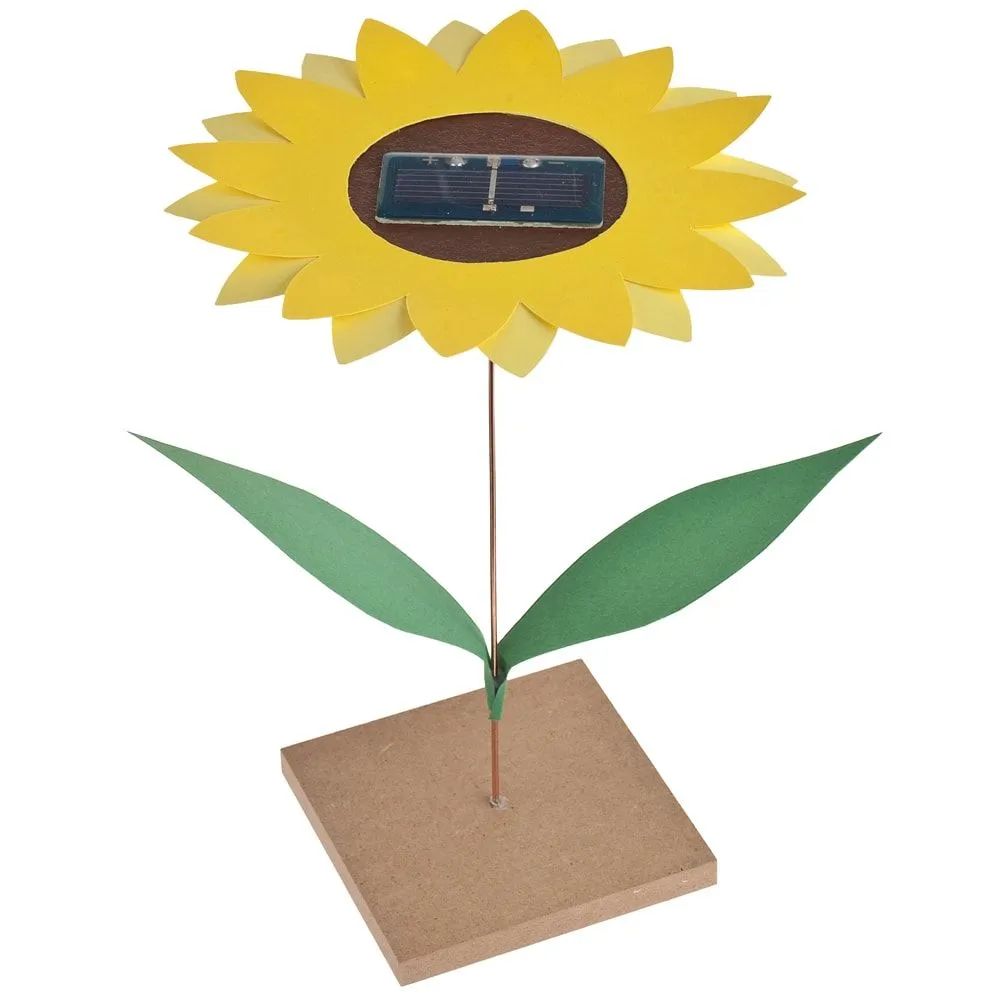 Solar-Sonnenblume Bausatz f. Kinder Werkset Bastelset ab 9 Jahren – Bild 4