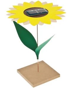 Solar-Sonnenblume Bausatz f. Kinder Werkset Bastelset ab 9 Jahren