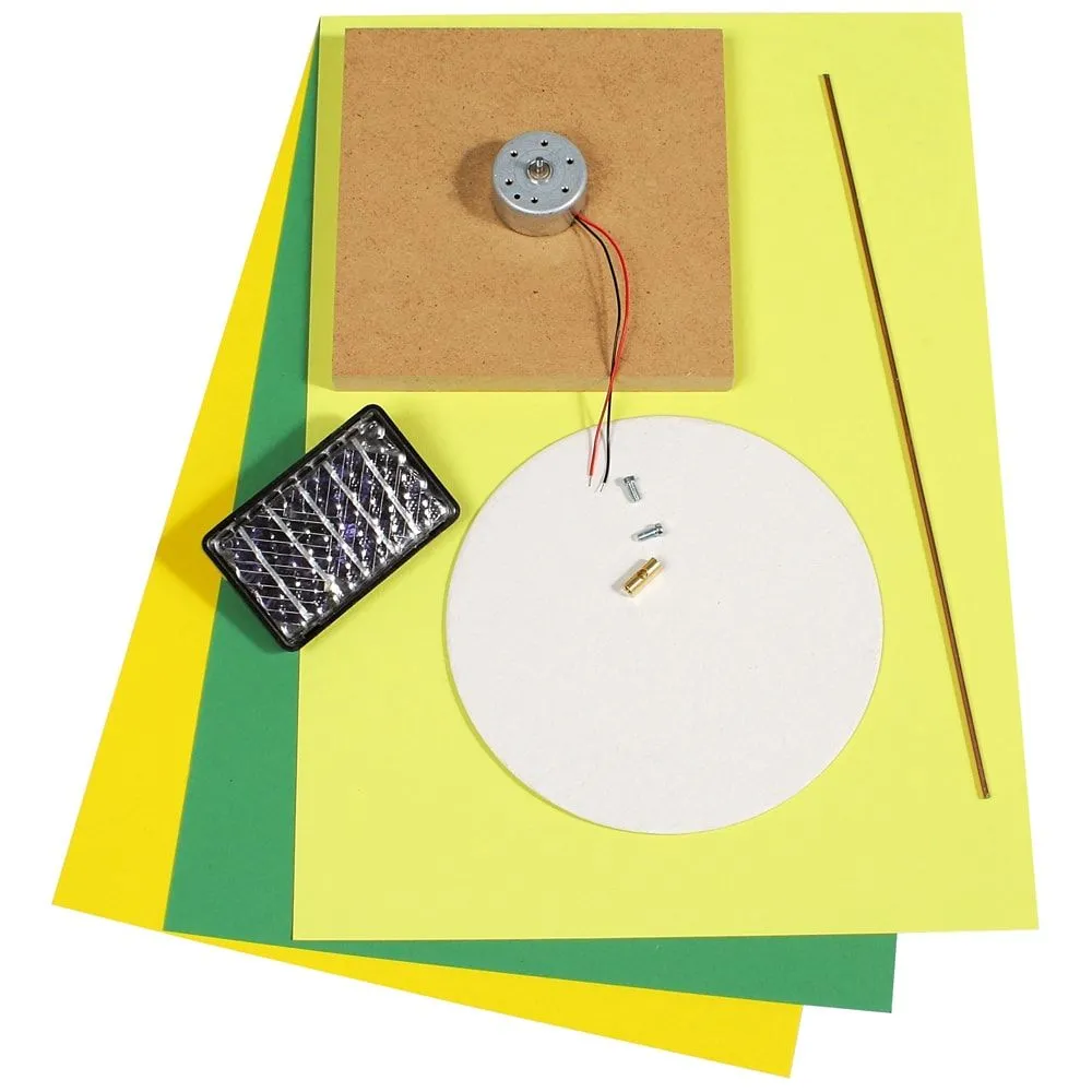 Solar-Sonnenblume Bausatz f. Kinder Werkset Bastelset ab 9 Jahren – Bild 3