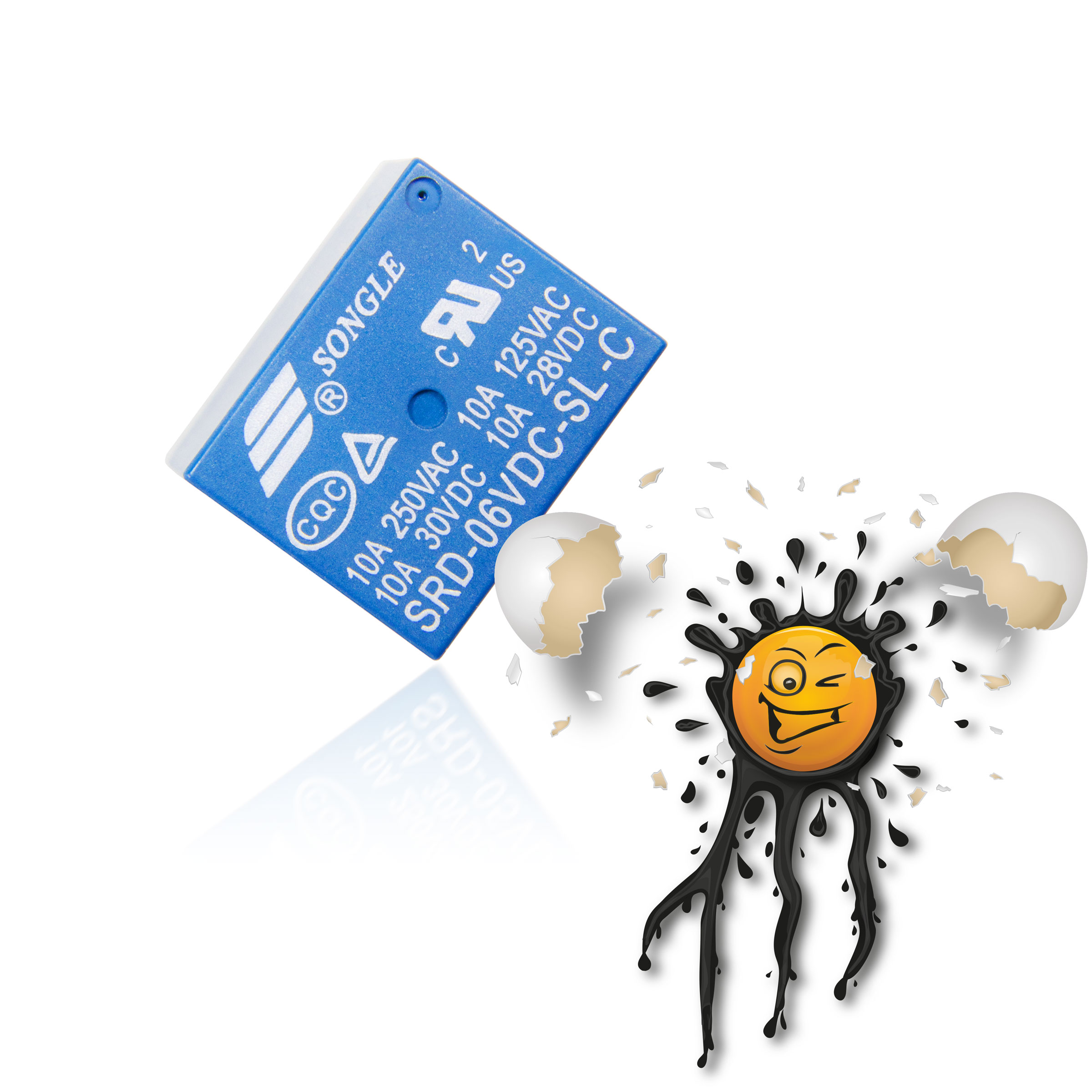 2 Stück Songle SRD Print Relais 3V 5V 6V 9V 12V 24V 48V DC – Bild 7