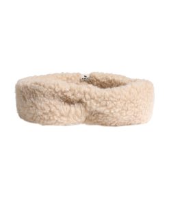 Alwero – Stirnband, Beige, Biowolle