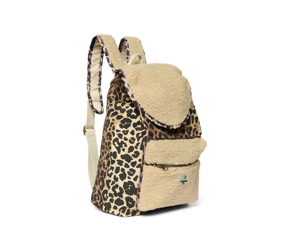 Studio Noos – Rucksack ‚TEDDY LEOPARD‘ Midi – Bild 3