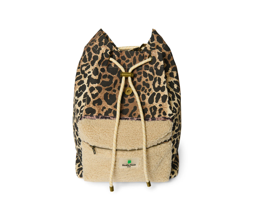 Studio Noos – Rucksack ‚TEDDY LEOPARD‘ Midi – Bild 5