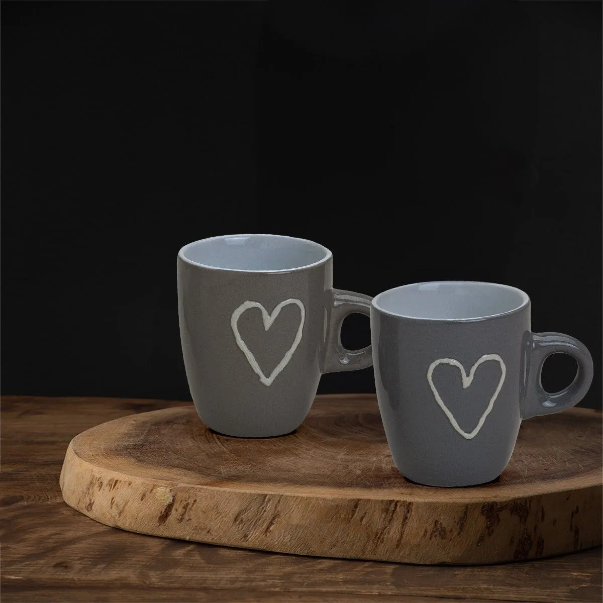 Süße Espressotassen Herz Tassen 6er Set 50 ml – Bild 8