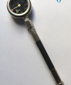 TEC Finimeter 0-360 bar Stage Side Mount 15 cm HD-Schlauch Slimline ProTec Neu