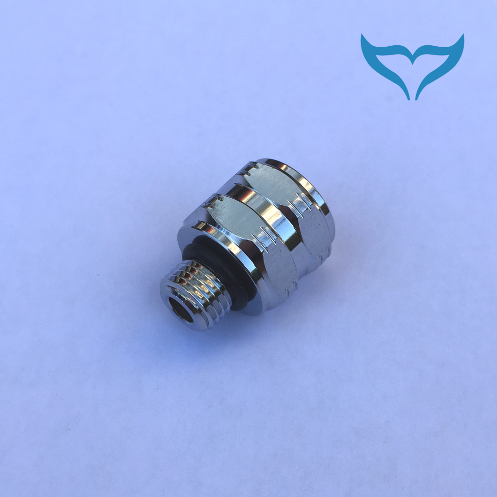 Adapter 3/8″ Aussengewinde 7/16″ Innengewinde Nippel 3/8″a 7/16″i UNF MD LP NEU