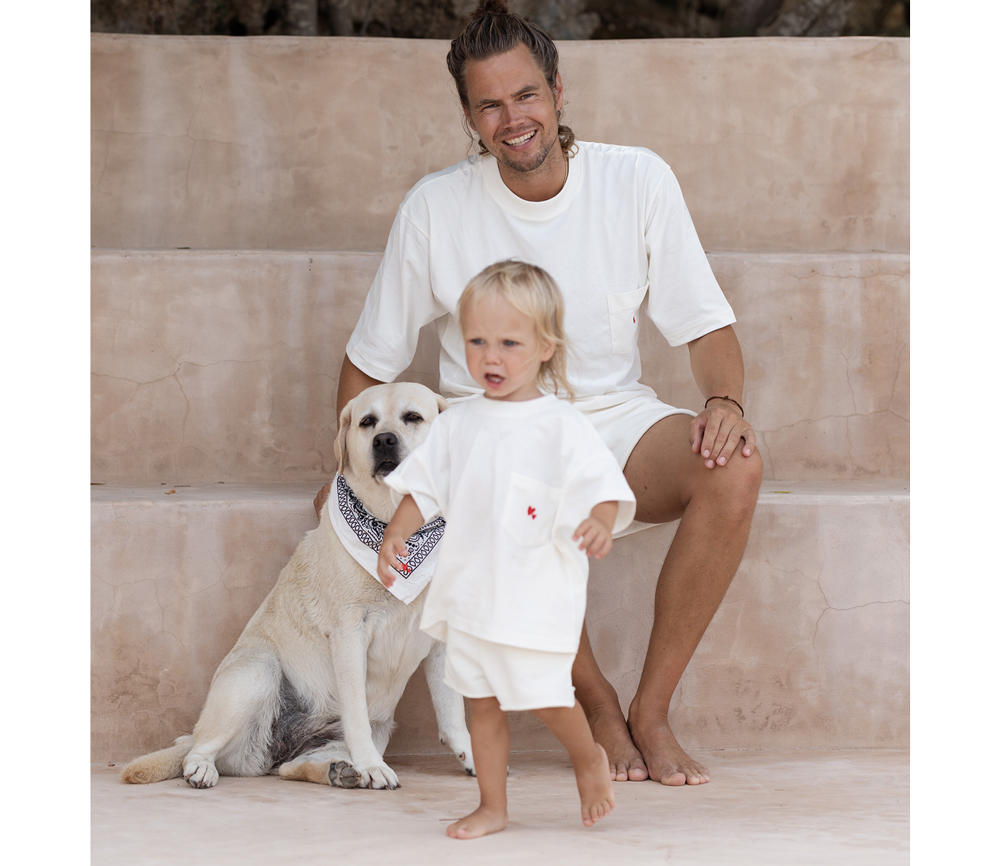 Atelier Rive – T-Shirt CAMILLE Women/Men, Biowolle – Bild 3